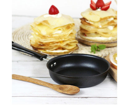 Non-stick Handle Iron Frying Cooking Pan Breakfast Egg Pancake Pot Cookware V1263-JX-875