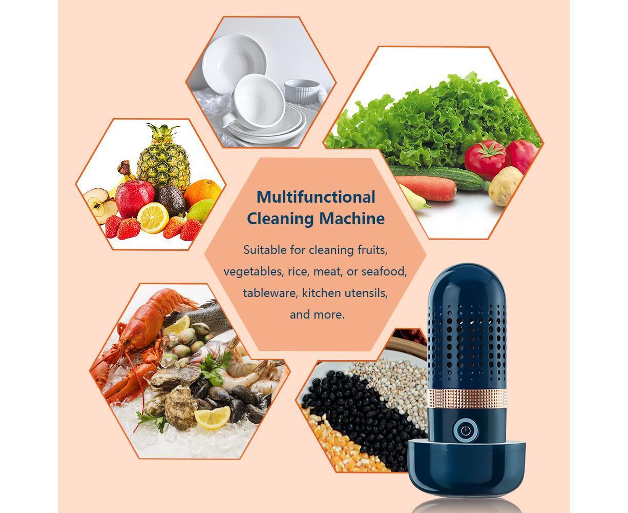 Fruit Vegetable Cleaner - Multifunctional Capsule - Portable V1263-JX-897