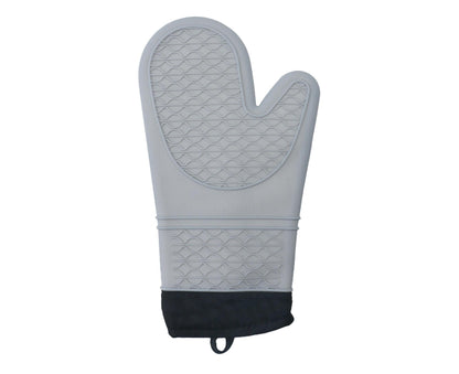 1Pc Oven Mitt Silicone Extra Length - Gray V1263-JX-898