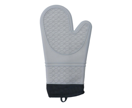 1Pc Oven Mitt Silicone Extra Length - Gray V1263-JX-898