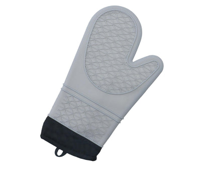 1Pc Oven Mitt Silicone Extra Length - Gray V1263-JX-898