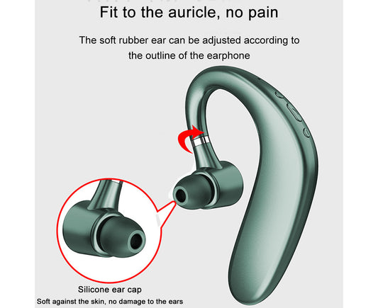 Wireless Bluetooth Earpiece V5.0 35 Hrs Talktime Hands-Free Earphones. V1263-JX-90