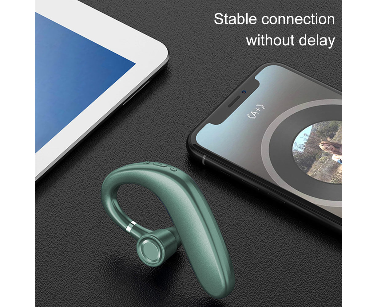 Wireless Bluetooth Earpiece V5.0 35 Hrs Talktime Hands-Free Earphones. V1263-JX-90