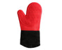 1Pc Heat-insulated Glove Non-slip Silicone - Red V1263-JX-906