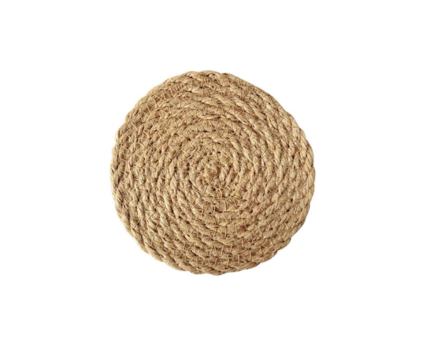 Elegant Good Woven Placemat Eco-friendly Fine Texture Straw Dinner Mat for Home-30cm V1263-JX-909
