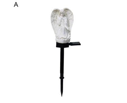 Solar Angel Stake Light Garden Decor - A V1263-JX-911