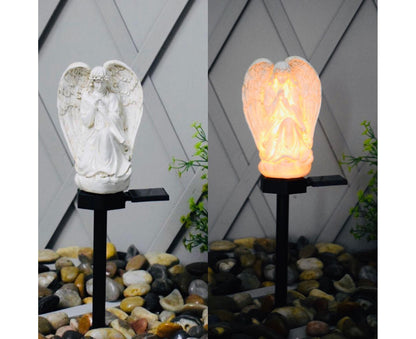 Solar Angel Stake Light Garden Decor - A V1263-JX-911
