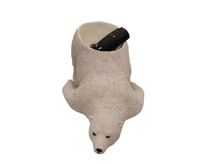 Polar Bear Craft Decorative Entrance Holder - White V1263-JX-913