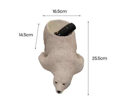 Polar Bear Craft Decorative Entrance Holder - White V1263-JX-913
