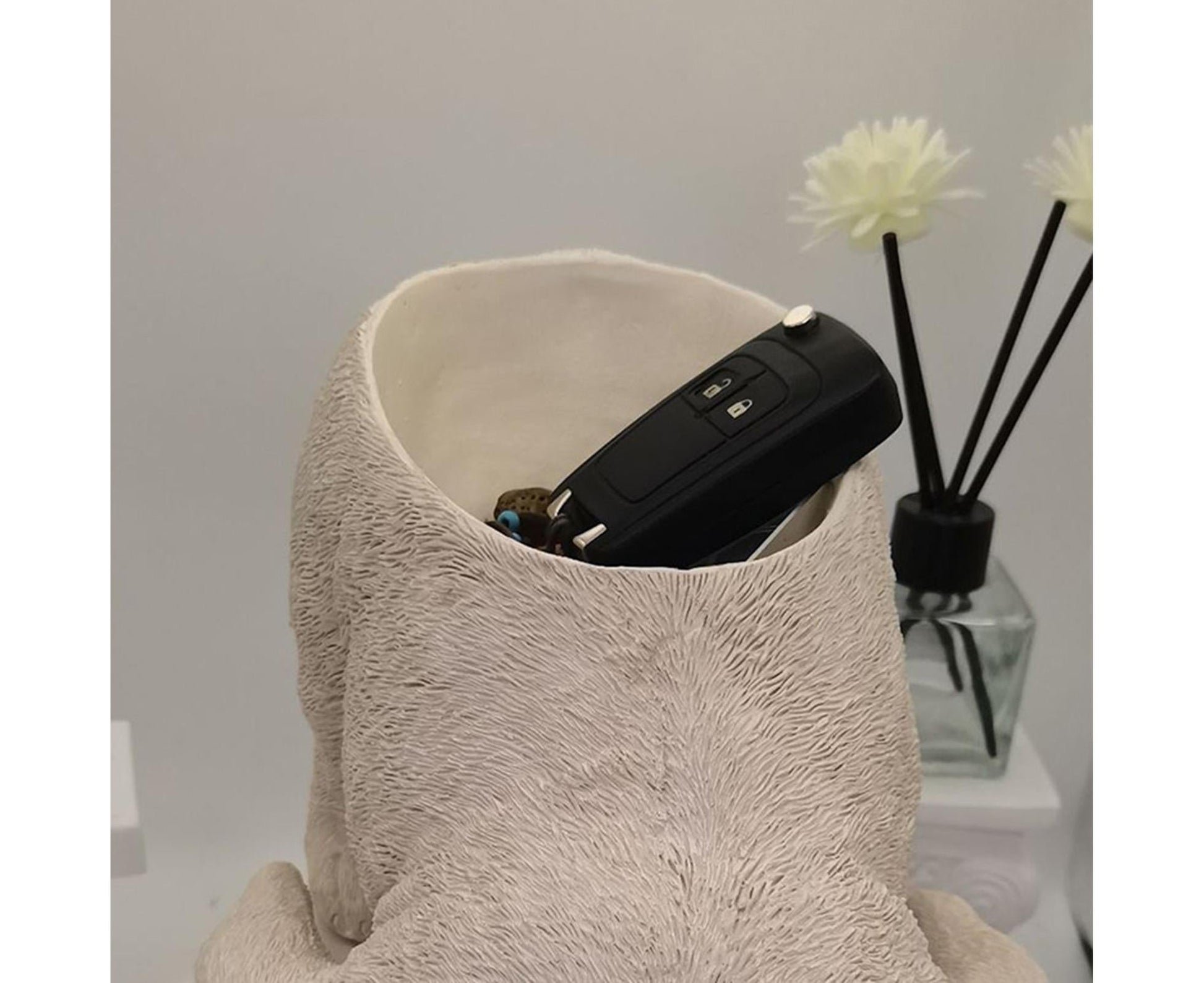 Polar Bear Craft Decorative Entrance Holder - White V1263-JX-913