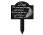 Garden Plaque Memorial Remembrance Stake - A V1263-JX-915