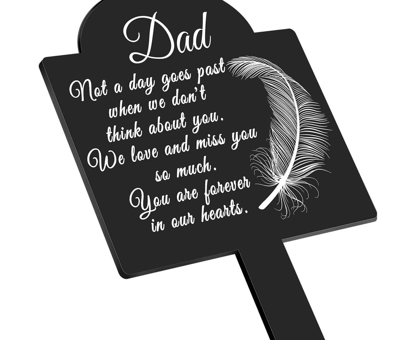 Garden Plaque Memorial Remembrance Stake - A V1263-JX-915