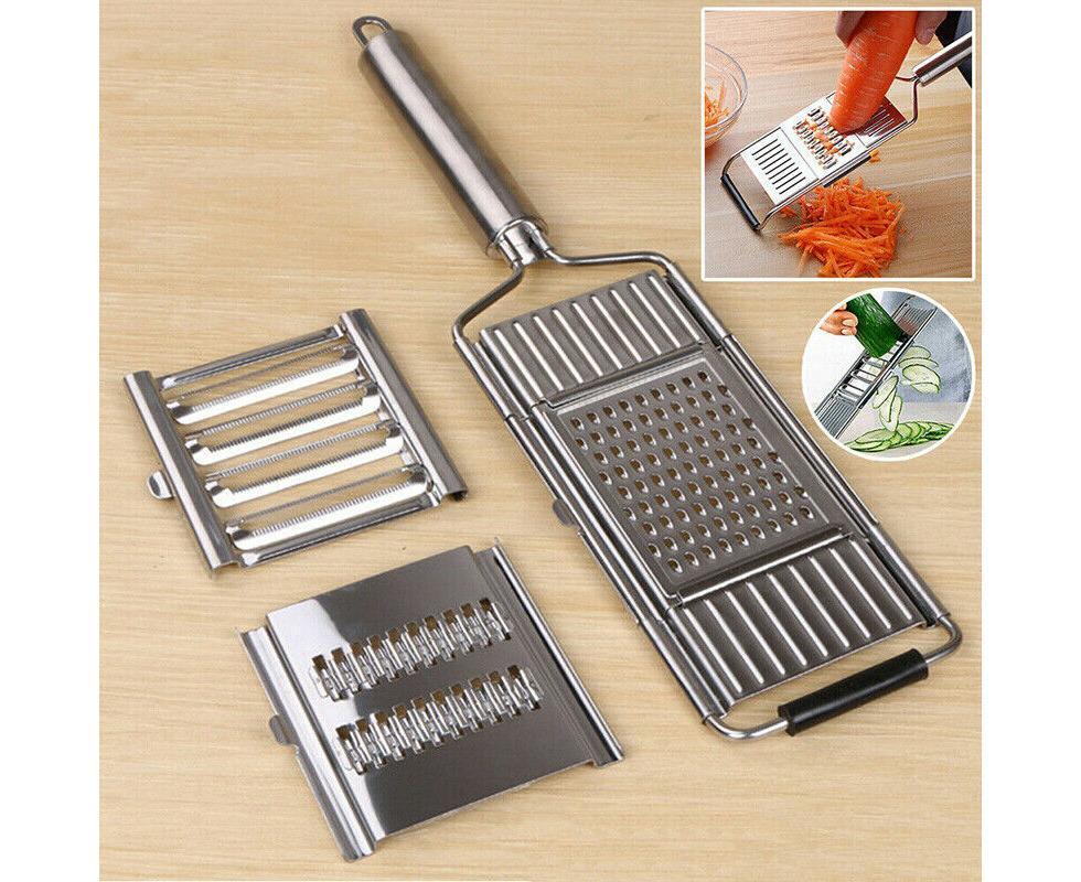 Multi-Purpose Vegetable Slicer Peeler Stainless Steel Grater Shredder Cutter V1263-JX-919