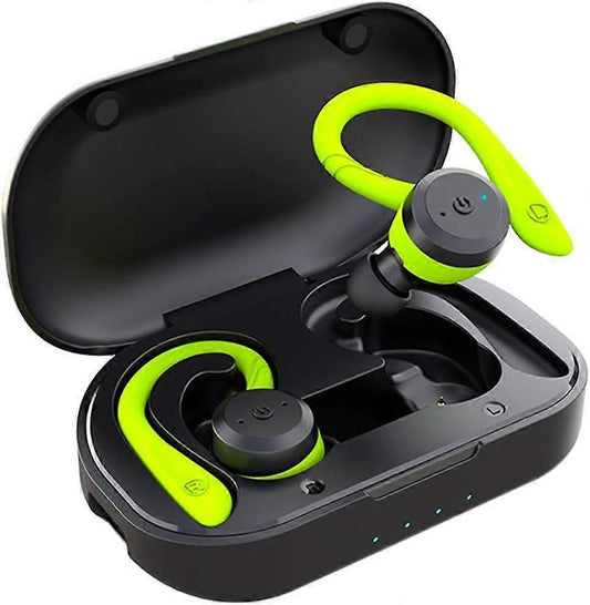 Sport In-Ear TWS Headphone True Wireless Bluetooth 5.0 Sports Earbuds, IPX7 Waterproof Stereo Sound, Built-in V1263-JX-92