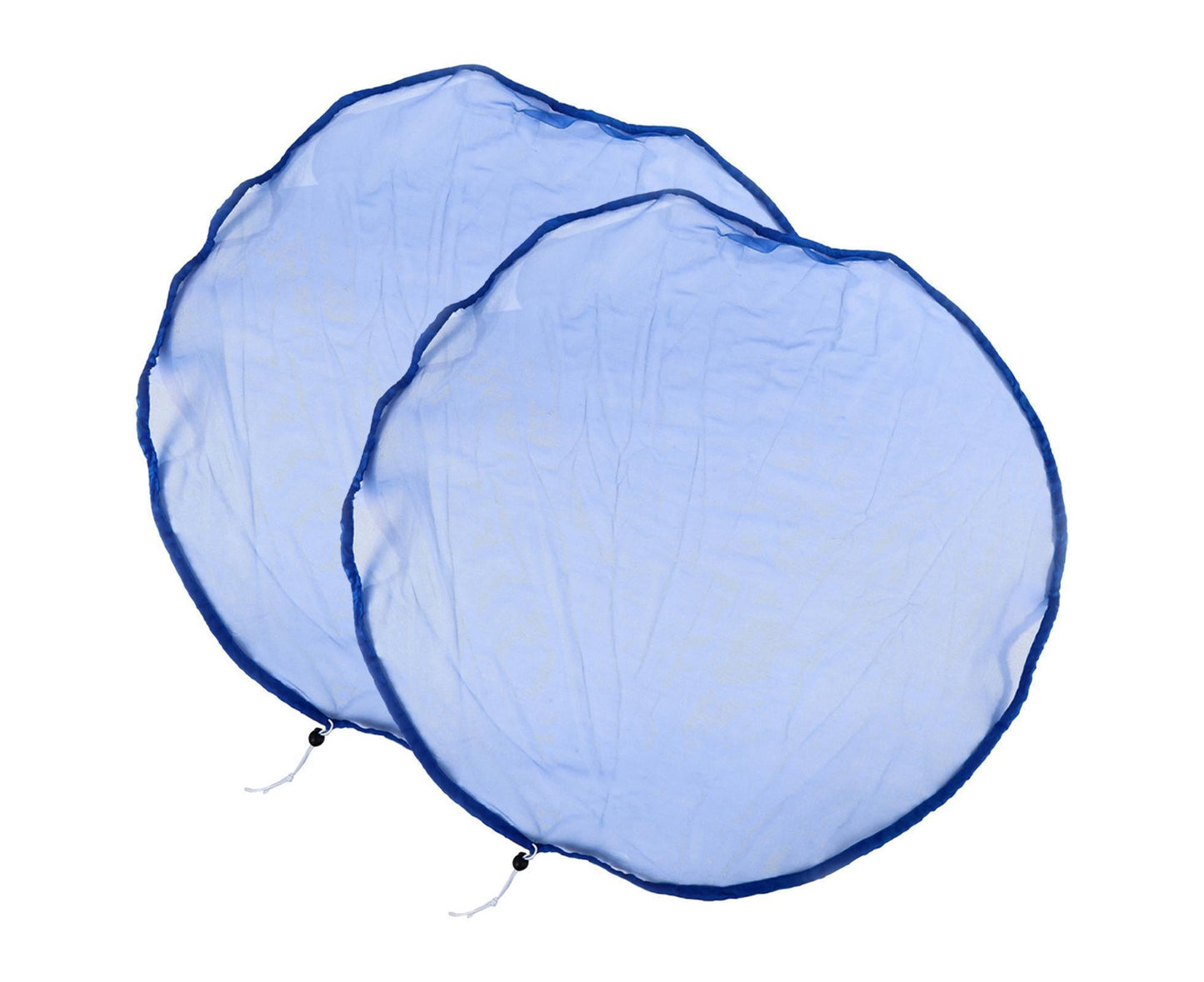 2Pcs Mesh Rain Barrel Cover - Blue V1263-JX-921