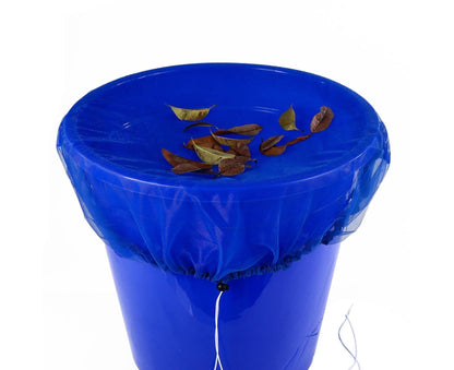 2Pcs Mesh Rain Barrel Cover - Blue V1263-JX-921
