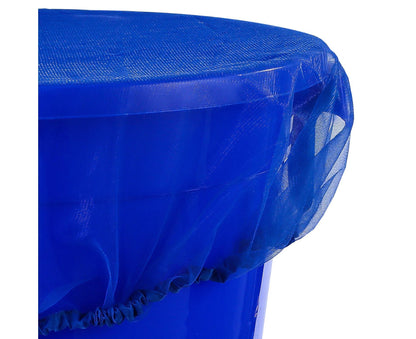2Pcs Mesh Rain Barrel Cover - Blue V1263-JX-921