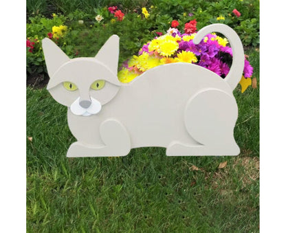 Flower Pot Cat Shape Garden Decoration - H V1263-JX-923