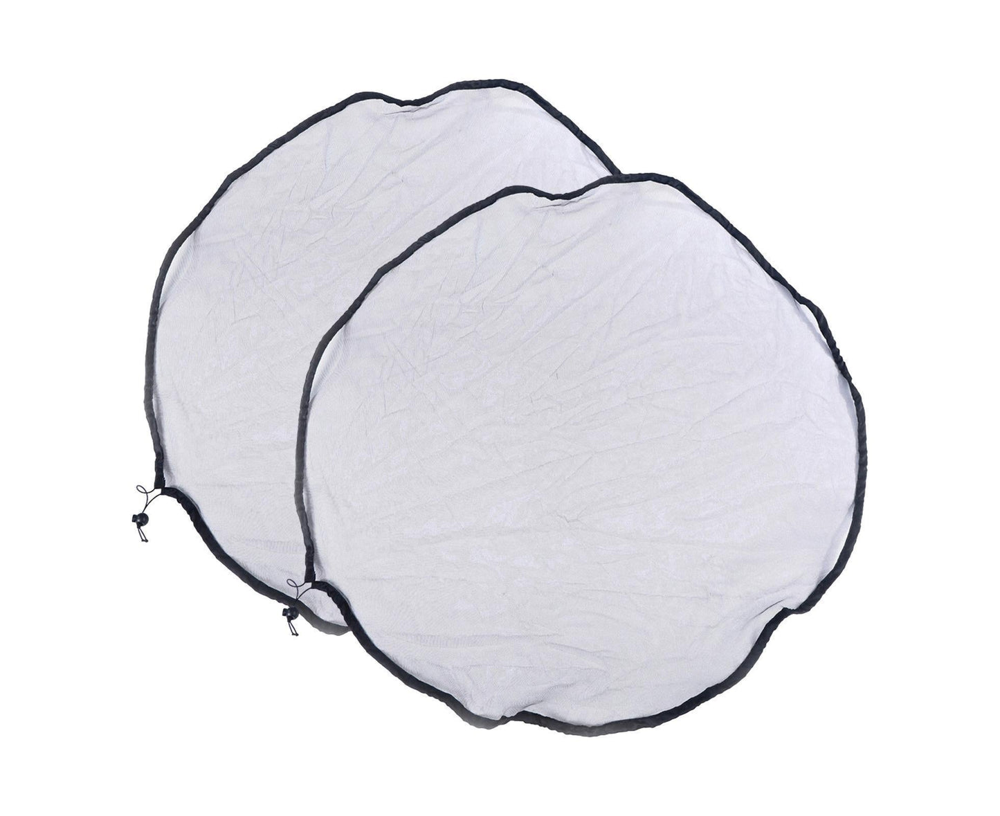 2Pcs Mesh Rain Barrel Cover - Black V1263-JX-928
