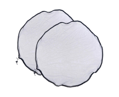 2Pcs Mesh Rain Barrel Cover - Black V1263-JX-928