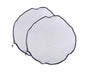 2Pcs Mesh Rain Barrel Cover - Black V1263-JX-928