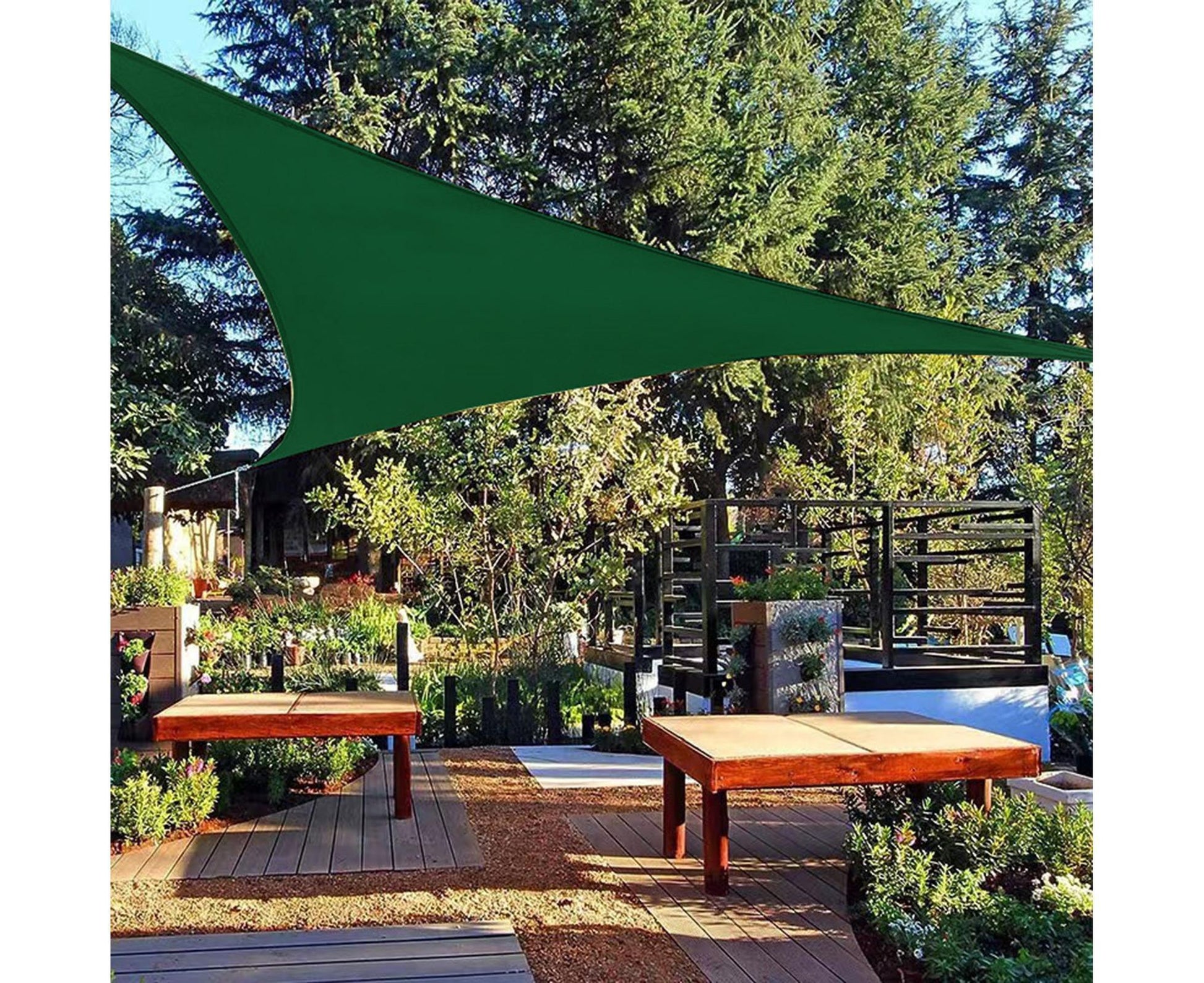 Shade Sail Triangle Heavy Duty - Atrovirens V1263-JX-939