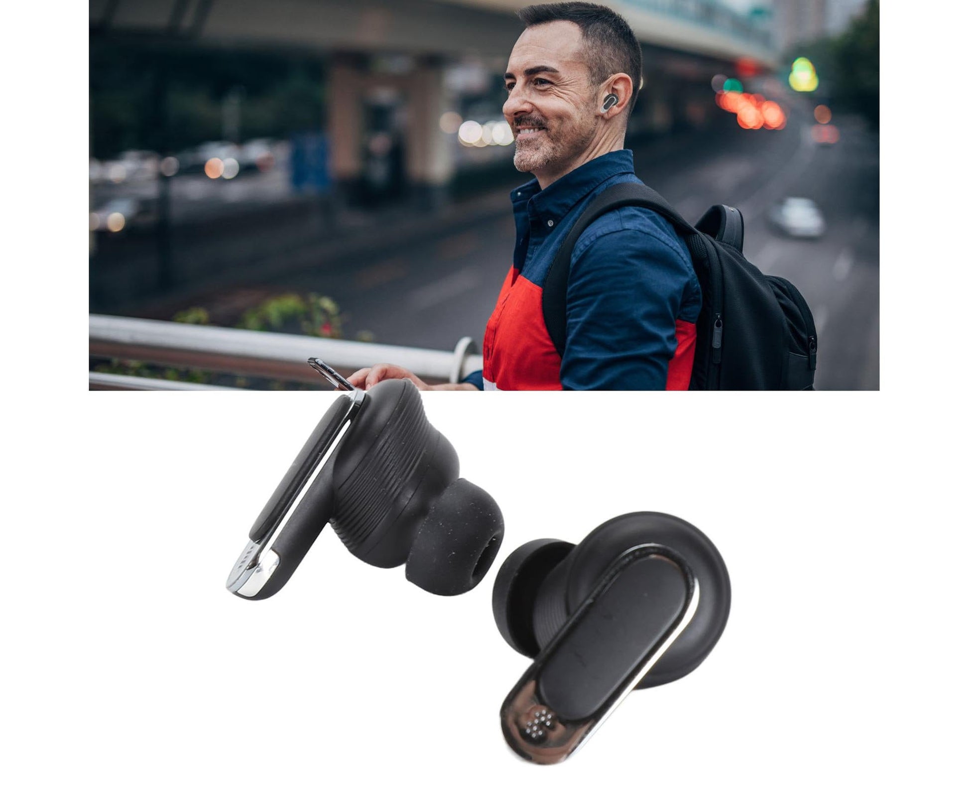 Language Translator Earbuds Bluetooth 5.3 Noise Reduction 74 Languages 70 Accent 4 Modes Wireless Translation V1263-JX-94