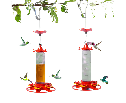 Hanging Feeder Hook Leakproof Hummingbird Feeder - Red V1263-JX-940