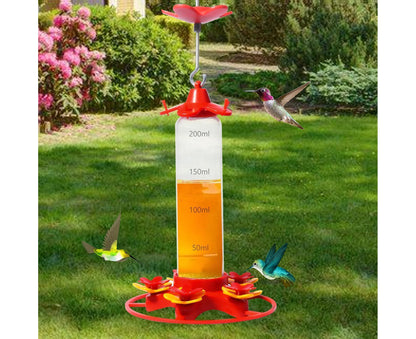 Hanging Feeder Hook Leakproof Hummingbird Feeder - Red V1263-JX-940