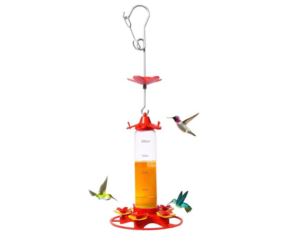 Hanging Feeder Hook Leakproof Hummingbird Feeder - Red V1263-JX-940