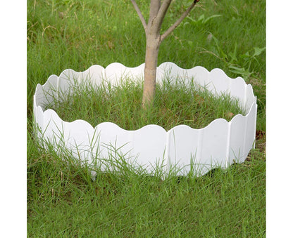 20Pcs Border Fence Walkway Landscape Edging - White V1263-JX-943