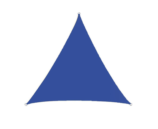 Shade Sail Waterproof Heavy Duty Triangle - Royal Blue V1263-JX-945