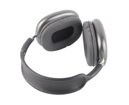 Wireless Bluetooth Headphones Dual Headset Stereo Retractable Comfortable Wireless Headset Black V1263-JX-95