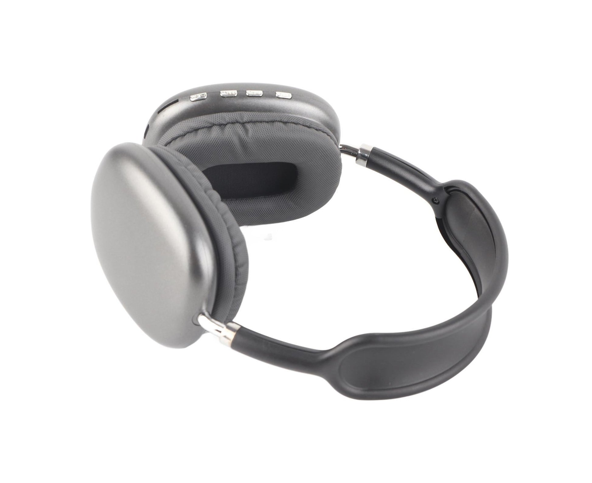 Wireless Bluetooth Headphones Dual Headset Stereo Retractable Comfortable Wireless Headset Black V1263-JX-95