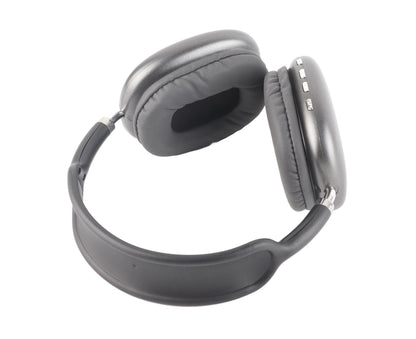 Wireless Bluetooth Headphones Dual Headset Stereo Retractable Comfortable Wireless Headset Black V1263-JX-95