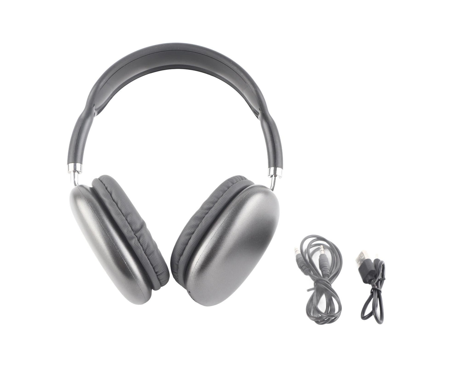 Wireless Bluetooth Headphones Dual Headset Stereo Retractable Comfortable Wireless Headset Black V1263-JX-95