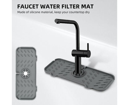 Tap Silicone Water Filter Mat - Splash Protector - Rubber V1263-JX-955