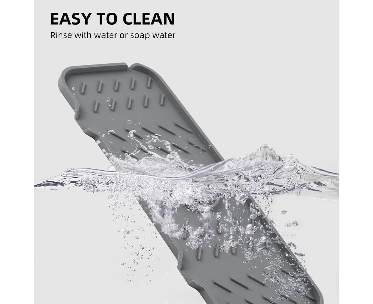 Tap Silicone Water Filter Mat - Splash Protector - Rubber V1263-JX-955