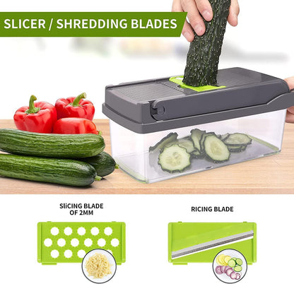 Vegetable Chopper - Mandoline Slicer - Food Cutter V1263-JX-961