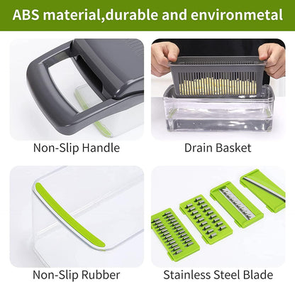 Vegetable Chopper - Mandoline Slicer - Food Cutter V1263-JX-961