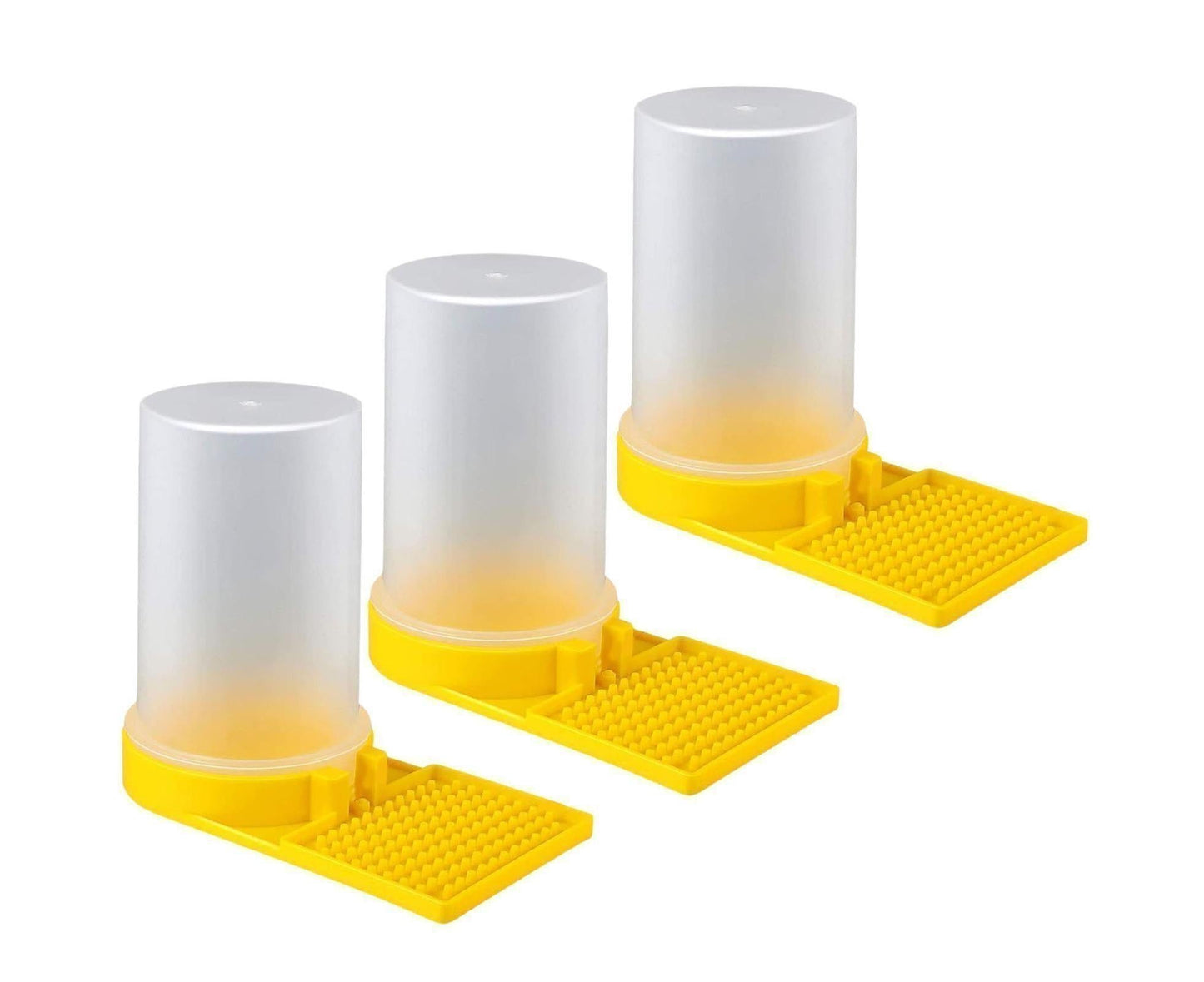 3Pcs Bee Waterers Beekeeping Equipment - Yellow V1263-JX-963