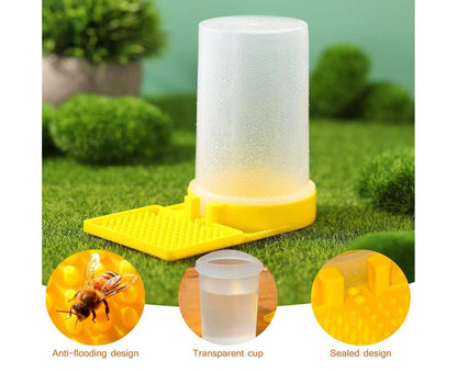 3Pcs Bee Waterers Beekeeping Equipment - Yellow V1263-JX-963