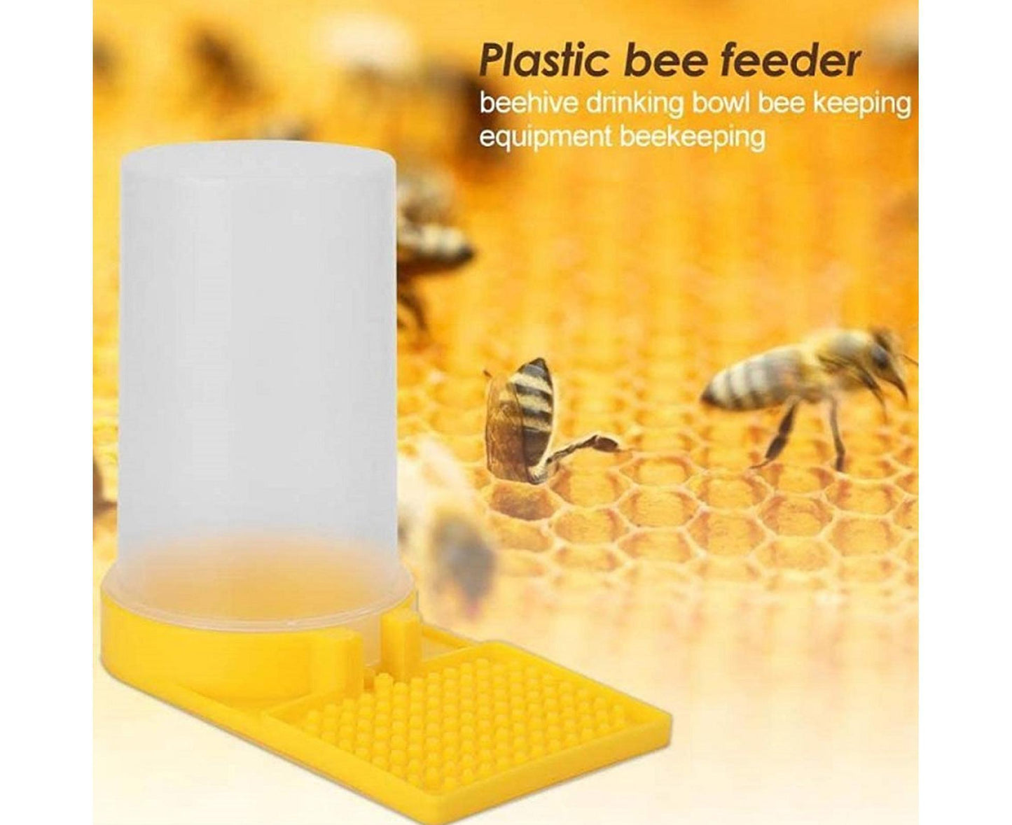 3Pcs Bee Waterers Beekeeping Equipment - Yellow V1263-JX-963