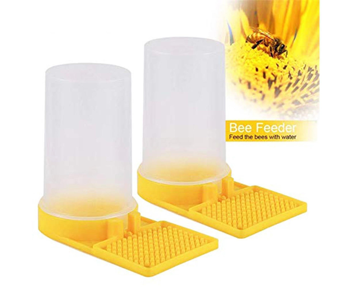 3Pcs Bee Waterers Beekeeping Equipment - Yellow V1263-JX-963