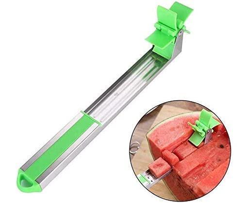 Watermelon Windmill Cutter - Stainless Steel Slicer - Green V1263-JX-966