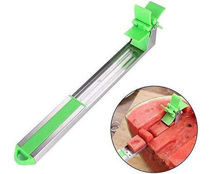 Watermelon Windmill Cutter - Stainless Steel Slicer - Green V1263-JX-966