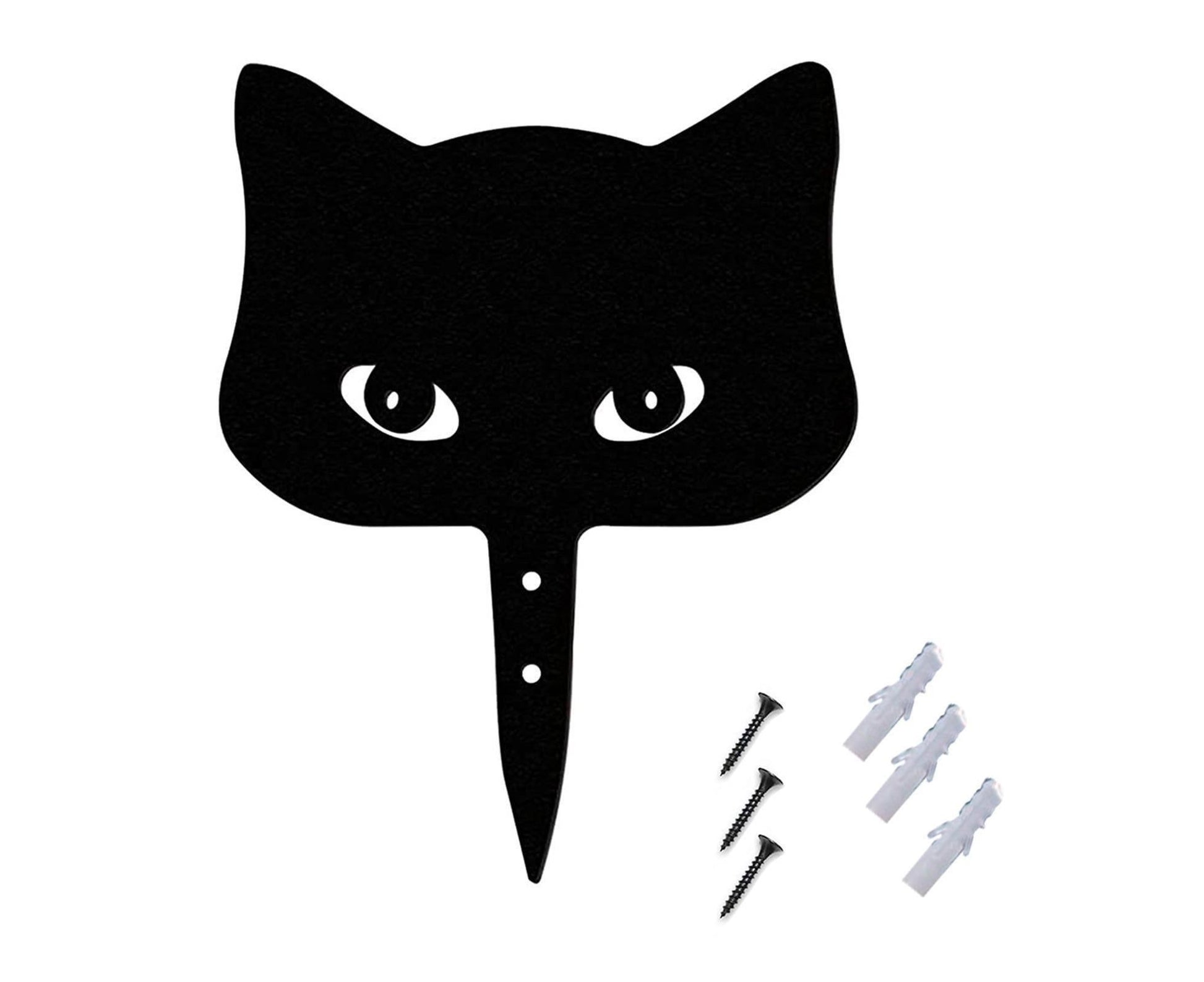 1 Set Garden Stake Peeping Cat Insert - A V1263-JX-967
