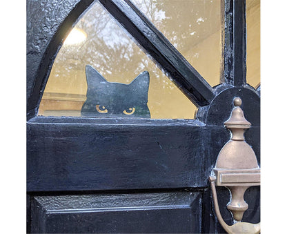 1 Set Garden Stake Peeping Cat Insert - A V1263-JX-967
