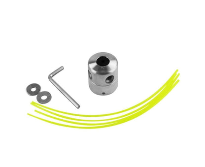 1 Set Grass Trimmer Head Cylindrical - Silver V1263-JX-970
