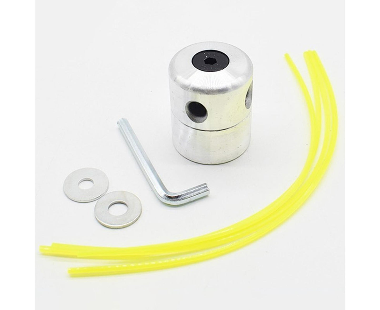 1 Set Grass Trimmer Head Cylindrical - Silver V1263-JX-970